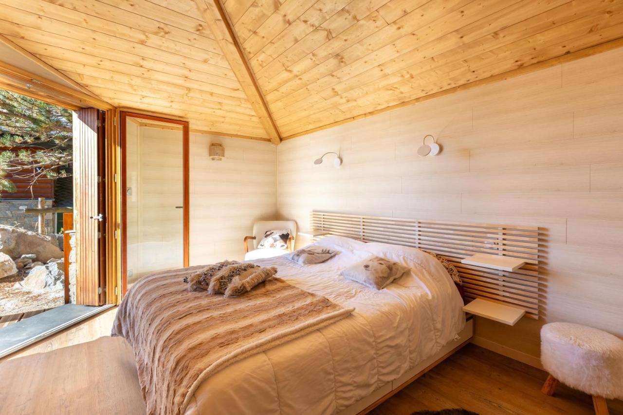Chalet Les Tilleuls - Jolie Vue Montagne Et Lac เลส์ อองเจลส์ ภายนอก รูปภาพ